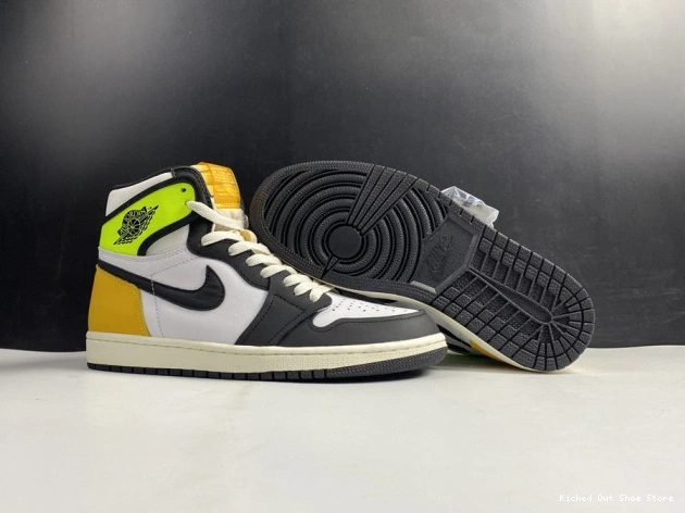 Kicked Out Shoe Store JORDAN 1 555088-118 GOLD' OG AIR HIGH 'VOLT RETRO 0818